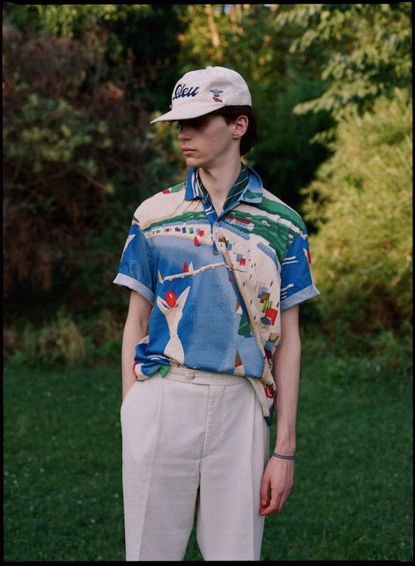 CASQUETTE - "CREAM STITCH" CAP