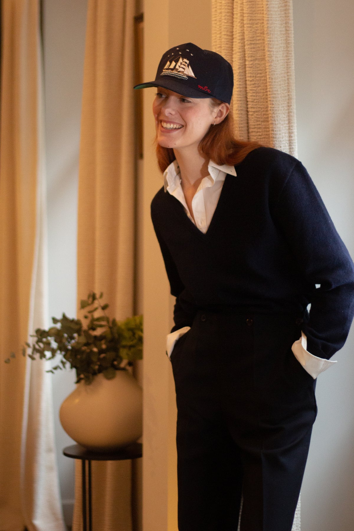 CASQUETTE - "CAPTAIN CAP" | Navy